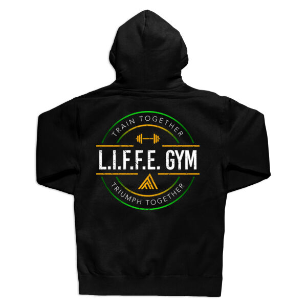 FULL COLOR CIRCLE BADGE - ZIPPER HOODIE Thumbnail
